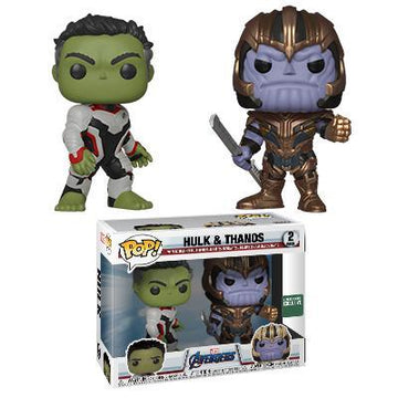 Avengers Endgame Funko Pop! Hulk & Thanos (2-Pack)