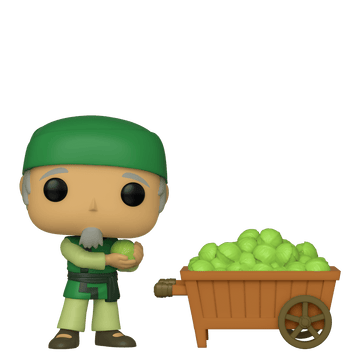 Avatar: The Last Airbender Funko Pop! Cabbage Man & Cart (2-pack) (Shared Sticker) #656