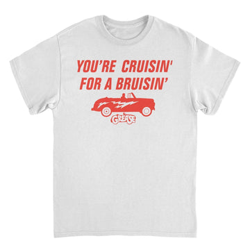 Grease Cruisin For A Bruisin White T-Shirt