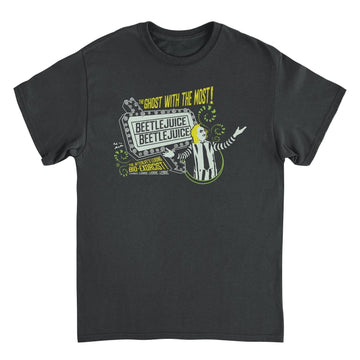 Beetlejuice The Ghost with the Most Black T-Shirt