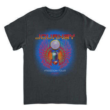 Journey Freedom Tour 2022 Black T-Shirt