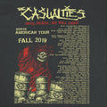 The Casualties Until Death Tour Back Black T-Shirt, view 2