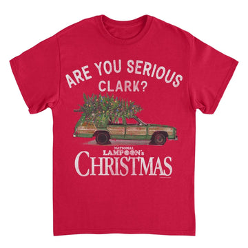 National Lampoon's Christmas Vacation you Serious Clark Red T-Shirt