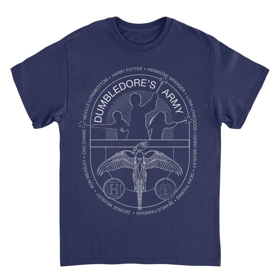 Harry Potter Dumbledore's Army Emblem Navy T-Shirt
