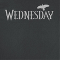 Wednesday Logo Gray Black T-Shirt, view 2