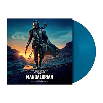 The Mandalorian Season 2 Soundtrack Limited Edition Blue Vinyl LP with Poster