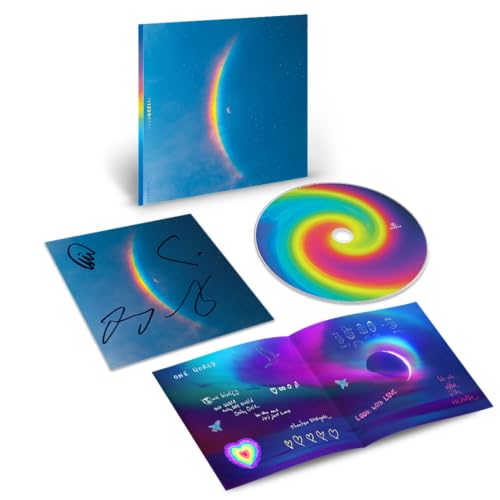 Coldplay Moon Music EcoCD with signed art card