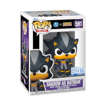 Funko Pop! Heroes: Justice League x Sonic - Shadow as Batman