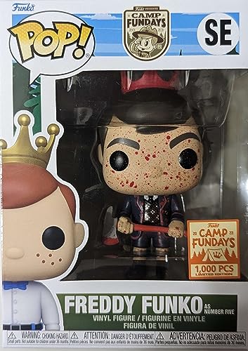 Funko Pop! Camp Fundays 2023 Box of Fun - Freddy as Bloody Number Five (LE 1000)