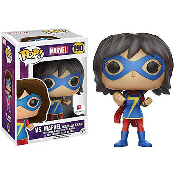 Funko Pop! Marvel: Ms. Marvel Kamala Khan #190 Walgreens Exclusive with Protector