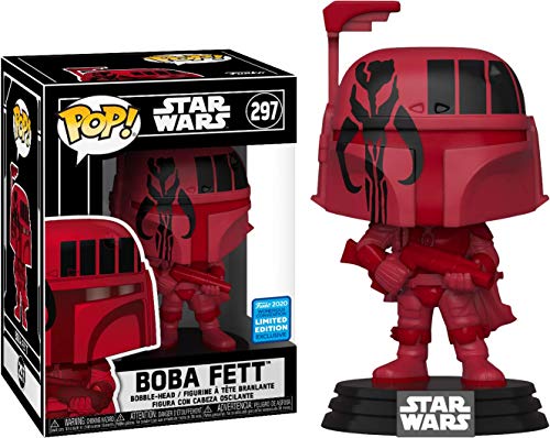 Funko Pop! Star Wars Futura: Boba Fett Red #297 (2020 WonderCon Shared Exclusive)