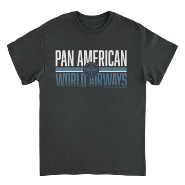 Pan Am Retro Pan American World Airways Black T-Shirt