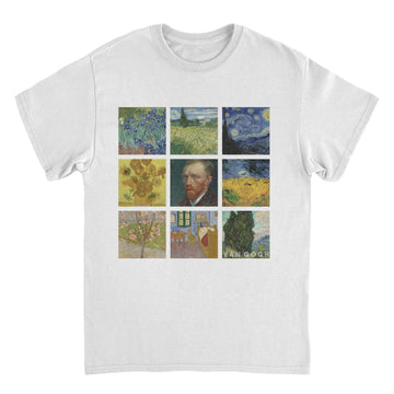 Classic Paintings Van Gogh Collection White T-Shirt