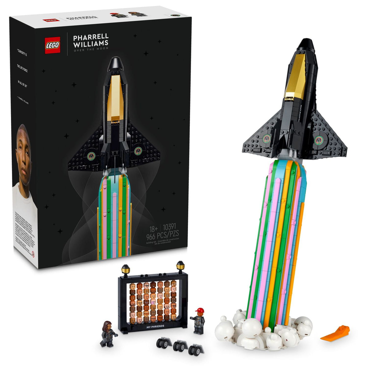 LEGO Icons Over the Moon with Pharrell Williams 10391 (Sealed)