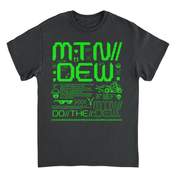 Mountain Dew Pixel Dew Black T-Shirt