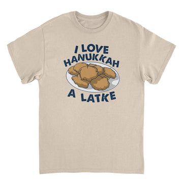Hanukkah T-Shirt - I Love Hanukkah A