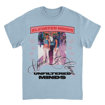 Cheech & Chong Elevated Minds Unfiltered Minds T-Shirt