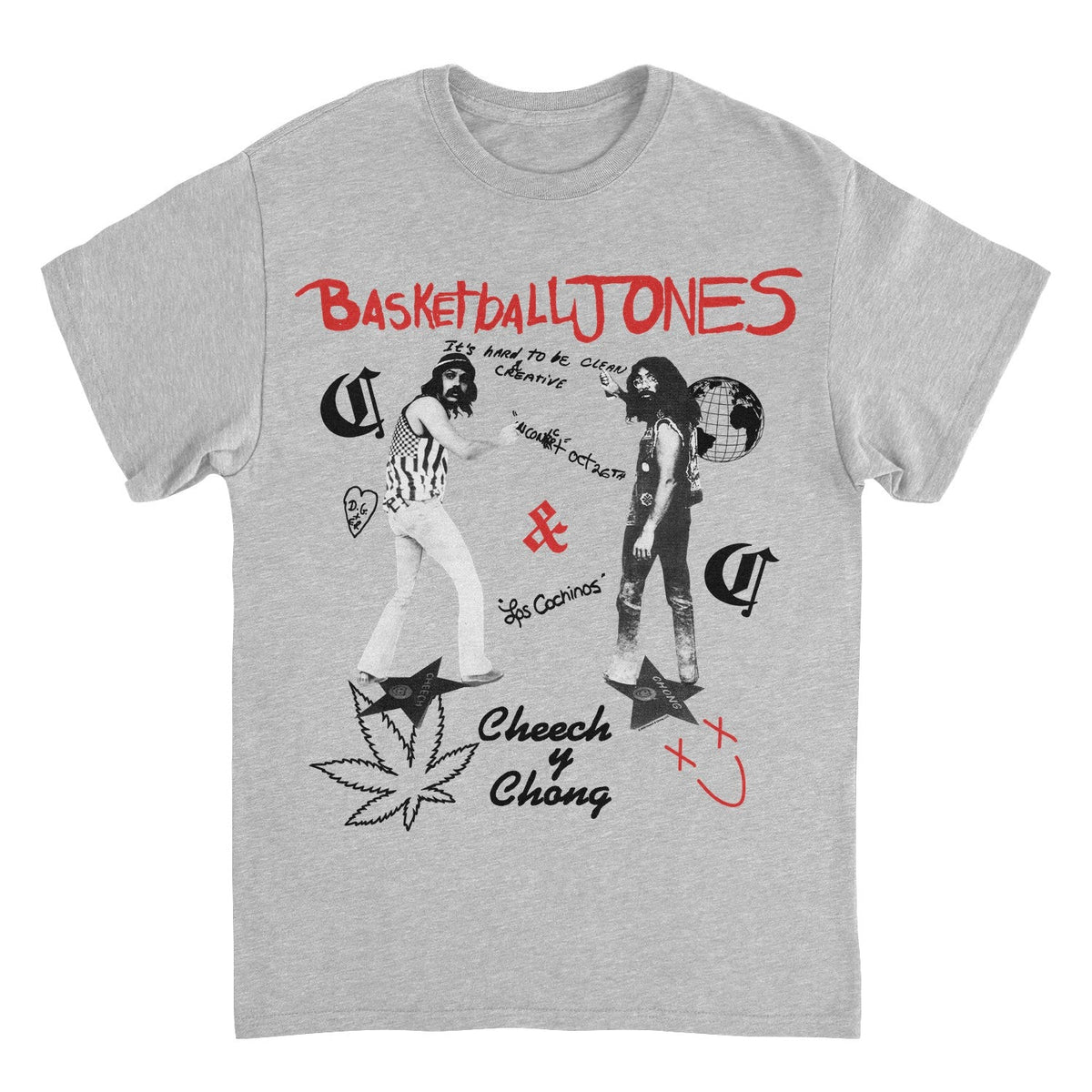 Cheech & Chong Basketball Jones Retro T-Shirt