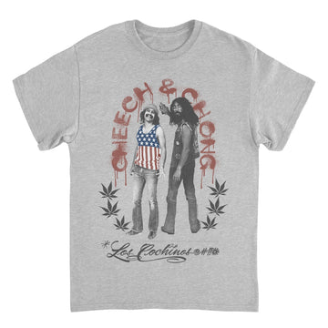 Cheech & Chong Los Cochinos Retro Concert Poster T-Shirt