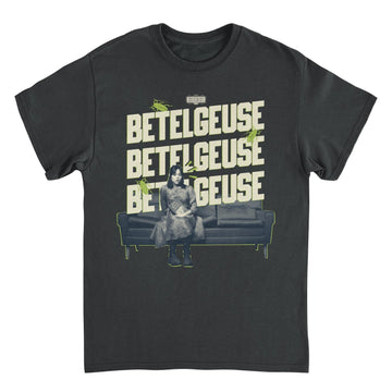 Beetlejuice Say It 3 Times Black T-Shirt