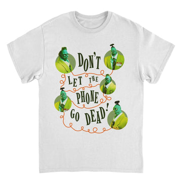 Beetlejuice Don't Let the Phone Go Dead White T-Shirt