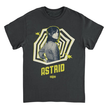 Beetlejuice Astrid Pose Fill Black T-Shirt