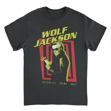 Beetlejuice Wolf Jackson Black T-Shirt