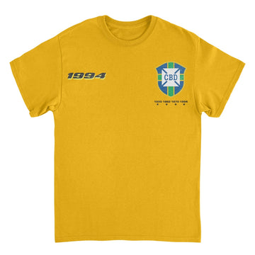 Toffs Retro Soccer Futbol CBD Toffs Gold T-Shirt