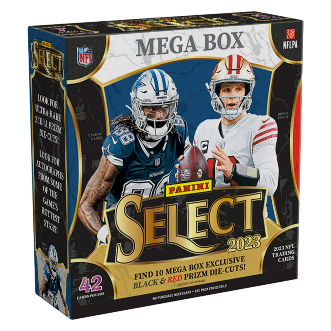 2023 Panini Select Football Trading Cards Mega Box (Sealed)