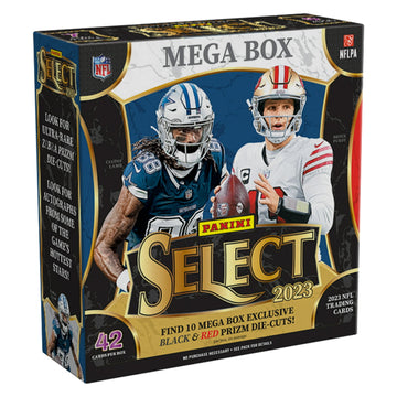2023 Panini Select Football Trading Cards Mega Box (Sealed)