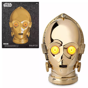 C-3PO Premium Electronic Head with Lights and Sounds Star Wars Galactic Archive