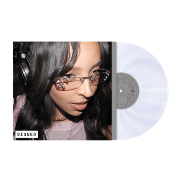 Tinashe Popstar signed Starry Eyes transparent vinyl LP with autographed insert