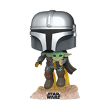 Funko Pop! Star Wars: The Mandalorian - Mando Flying w/Jet Pack