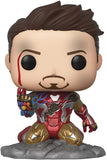 Funko Pop! Avengers Endgame: I Am Iron Man Glow-in-The-Dark Deluxe Vinyl Figure, Multicolored