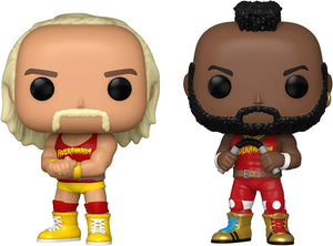 Funko Pop! WWE - Hulk Hogan & Mr. T, Hulkamania 2 Pack, Amazon Exclusive (51720)