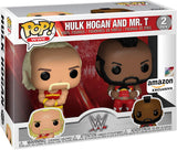 Funko Pop! WWE - Hulk Hogan & Mr. T, Hulkamania 2 Pack, Amazon Exclusive (51720)