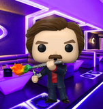 Anchorman Funko Pop! Ron Burgundy (Jazz Flute) (2020 Shared Sticker) #947 (Pre-Order)