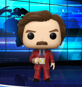 Anchorman Funko Pop! Ron Burgundy (2020 Shared Sticker) #948 (Pre-Order)