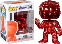 Avengers Endgame Funko Pop! Hulk (Infinity Gauntlet) (Red Chrome) #499