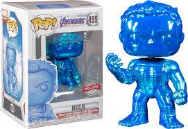 Avengers Endgame Funko Pop! Hulk (Infinity Gauntlet) (Blue Chrome) #499