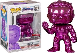 Avengers Endgame Funko Pop! Hulk (Infinity Gauntlet) (Purple Chrome) #499