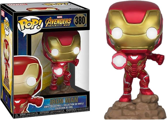 Avengers: Infinity War Funko Pop! Iron Man (Light Up) #380 (Pre-Order) Wave 2