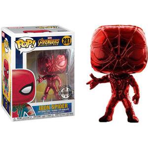 Avengers Infinity War Funko Pop! Iron Spider (Red Chrome) #287