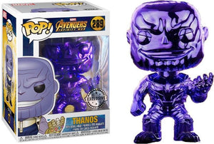 Avengers Infinity War Funko Pop! Thanos (Purple Chrome) #289