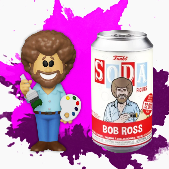 The Joy of Painting Funko Vinyl SODA Bob Ross (Chance of Chase) (Pre-Order)