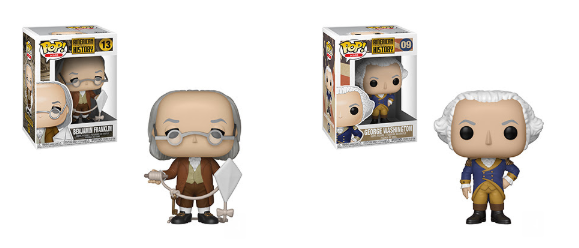 American History Funko Pop! Complete Set of 2 (Pre-Order)