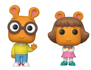 Arthur the Aardvark Funko Pop! Complete Set of 2 (Pre-Order)