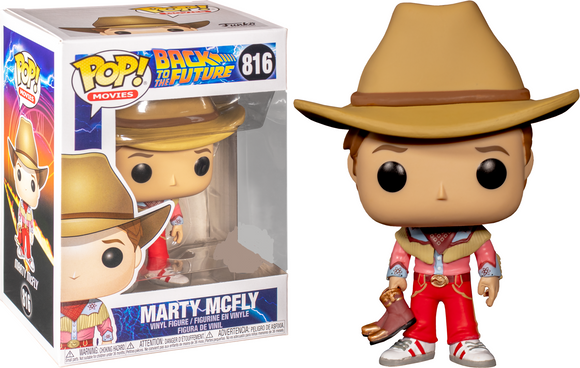 Back to the Future Funko Pop! Marty McFly (Cowboy Outfit) #816 (Pre-Order)