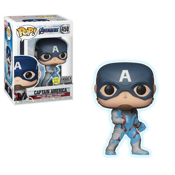 Avengers Endgame Funko Pop! Captain America (GITD) #450 (Pre-Order)