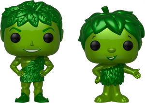 Ad Icons Funko Pop! Green Giant & Little Green Sprout (2-Pack) (Metallic)